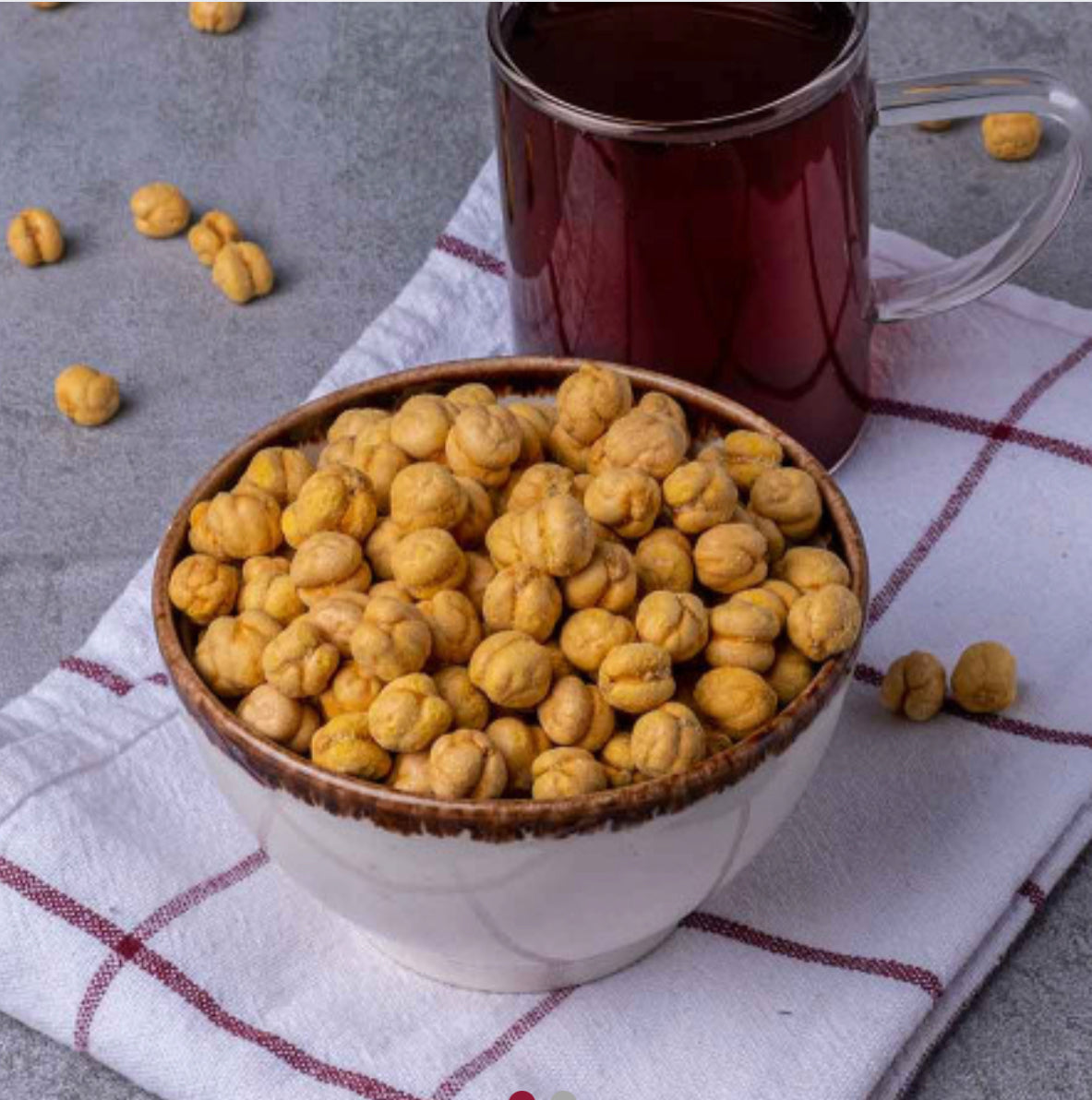 Salted Yellow Chickpeas