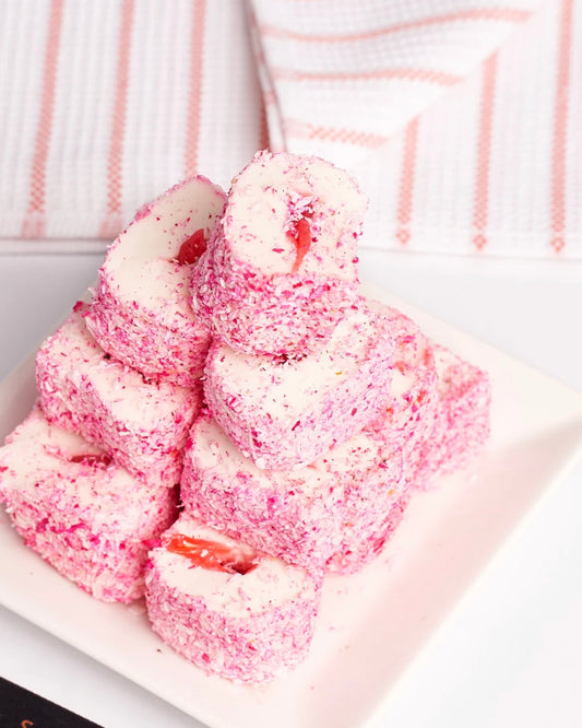 Strawberry Tray Turkish Delight