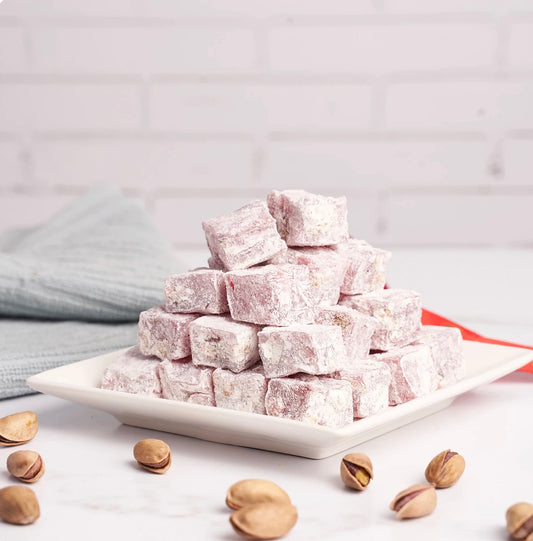 Pomegranate Pistachio Turkish Delight