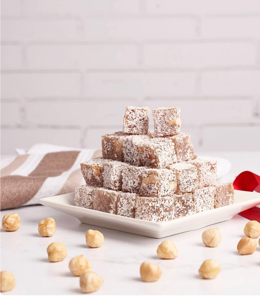 Hazelnut Turkish Delight