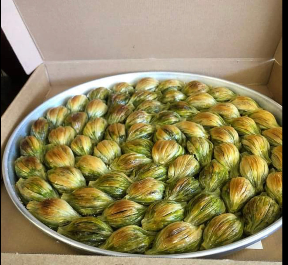 Mussel Baklava with Pistachio