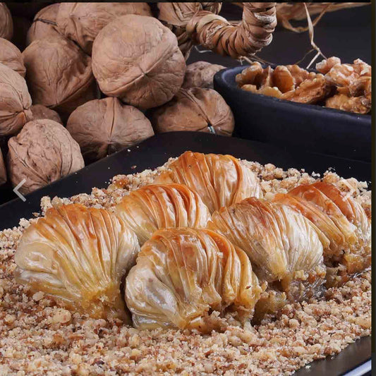 Mussel Baklava with Walnut